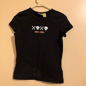 Black Halloween Tee Shirt